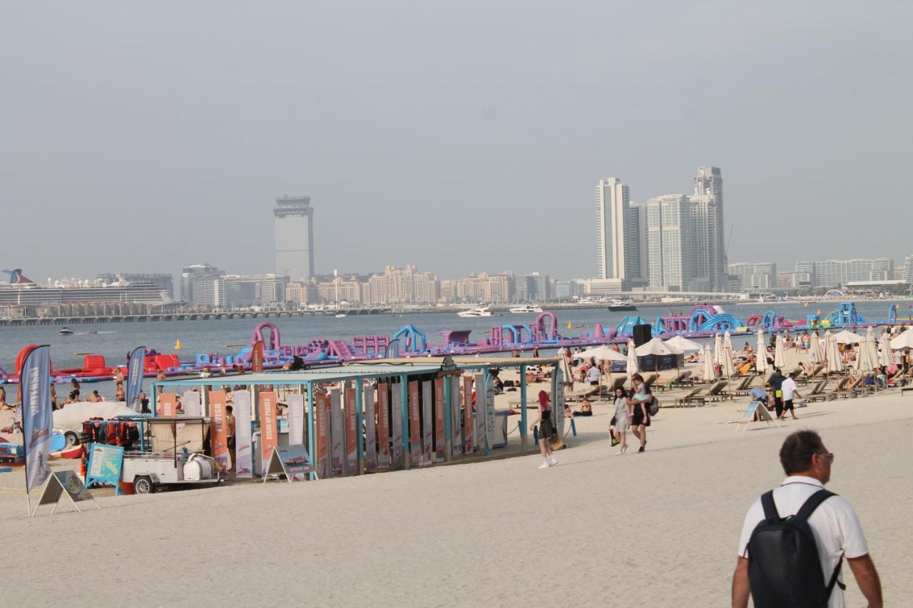 Newly Furnished One Bedroom Apartment Next To Metro & Beach In Marina Residence Dubaj Zewnętrze zdjęcie