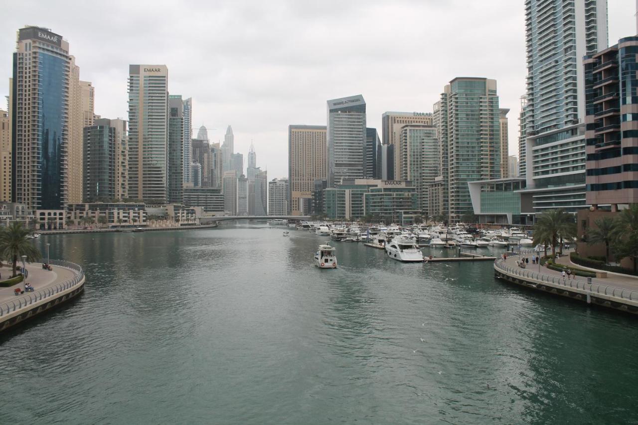 Newly Furnished One Bedroom Apartment Next To Metro & Beach In Marina Residence Dubaj Zewnętrze zdjęcie