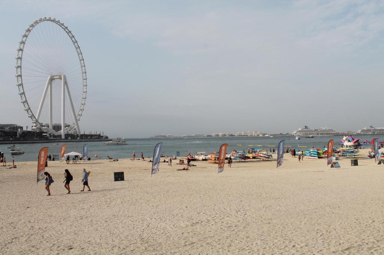 Newly Furnished One Bedroom Apartment Next To Metro & Beach In Marina Residence Dubaj Zewnętrze zdjęcie