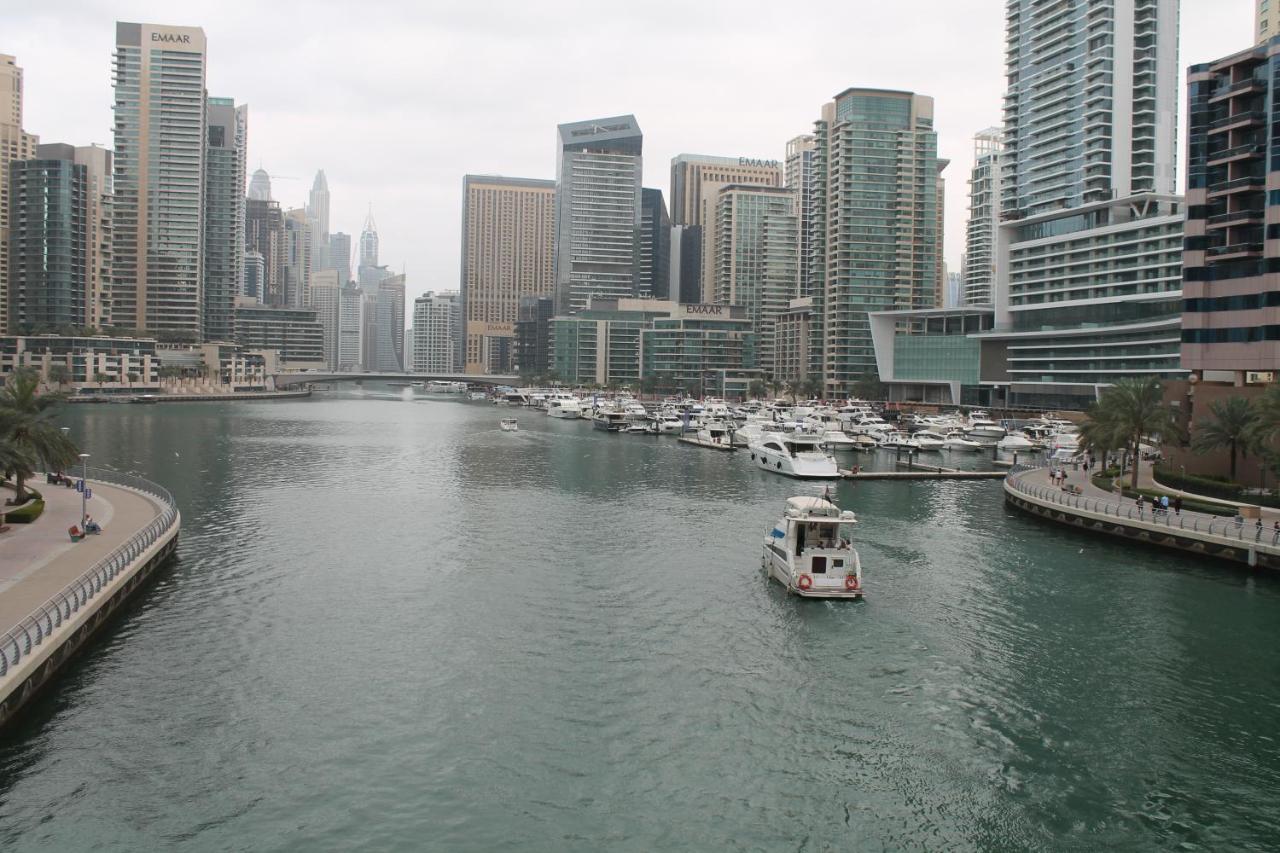 Newly Furnished One Bedroom Apartment Next To Metro & Beach In Marina Residence Dubaj Zewnętrze zdjęcie