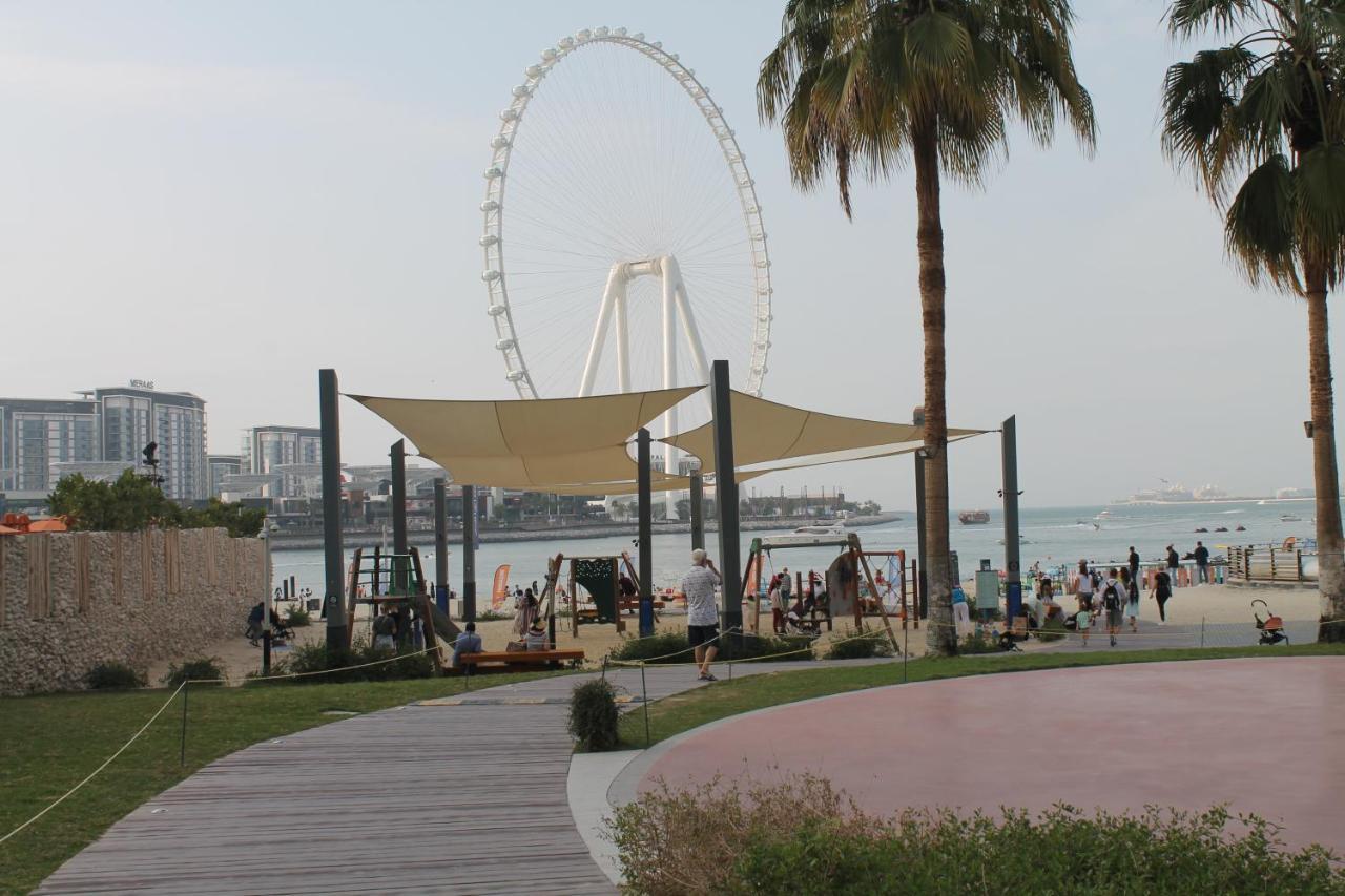 Newly Furnished One Bedroom Apartment Next To Metro & Beach In Marina Residence Dubaj Zewnętrze zdjęcie