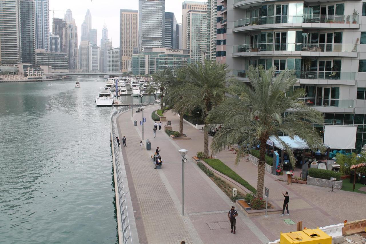 Newly Furnished One Bedroom Apartment Next To Metro & Beach In Marina Residence Dubaj Zewnętrze zdjęcie